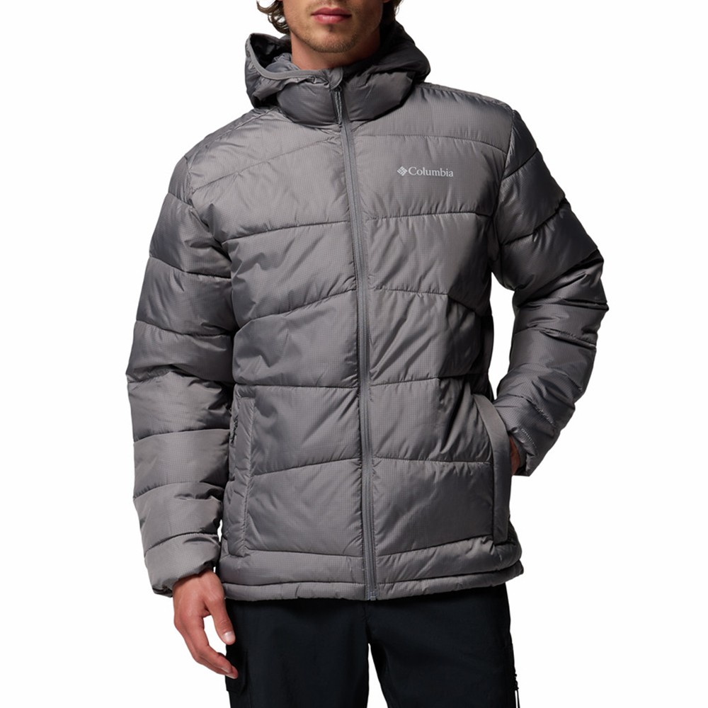 Куртка чоловіча Columbia Fivemile Butte™ II Hooded Jacket темно-сіра 2086911-023 изображение 1