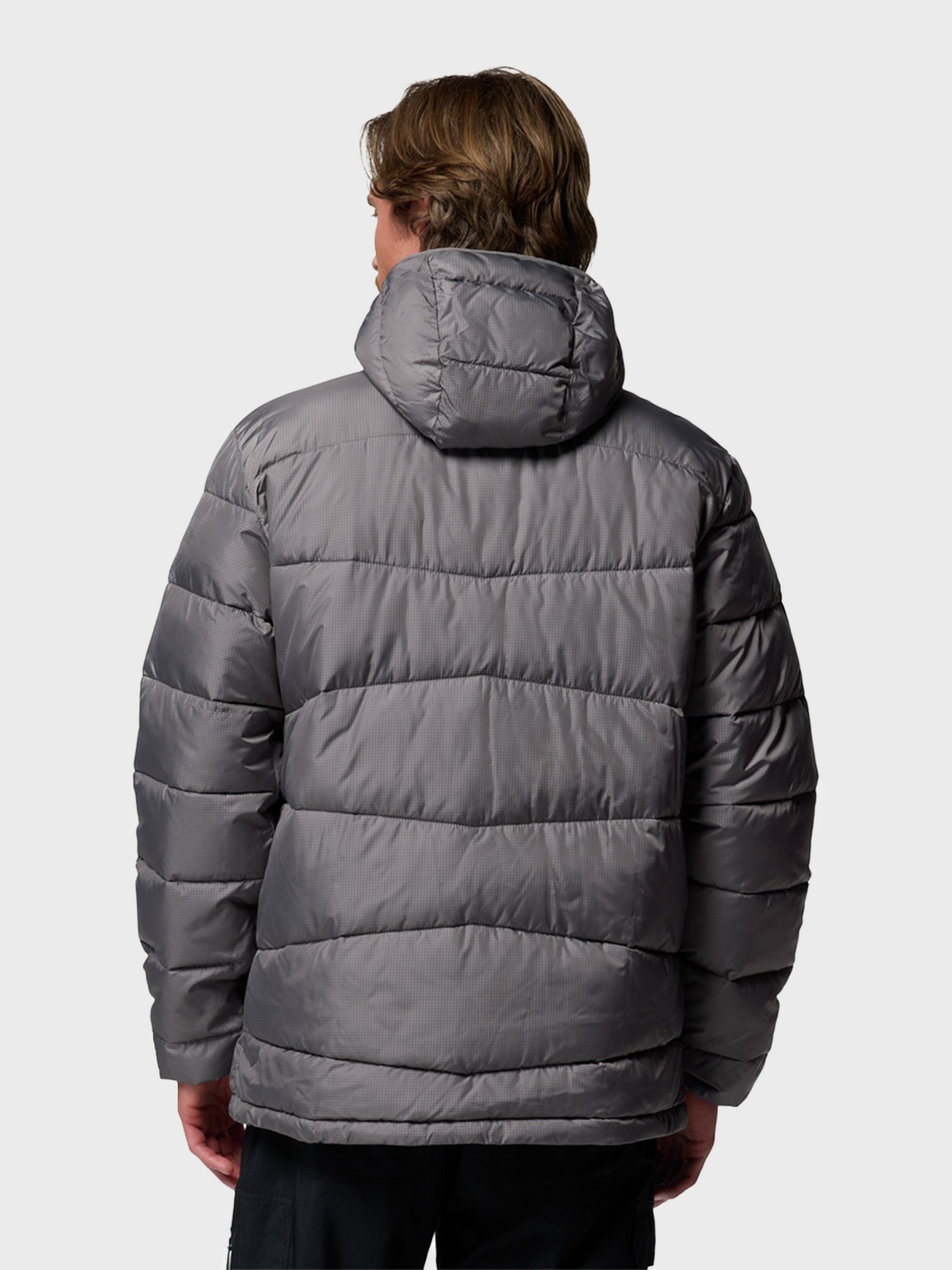 Куртка чоловіча Columbia Fivemile Butte™ II Hooded Jacket темно-сіра 2086911-023 изображение 4