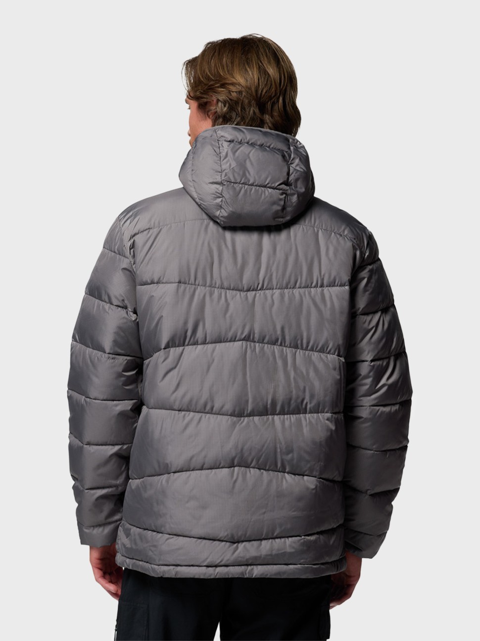 Куртка чоловіча Columbia Fivemile Butte™ II Hooded Jacket темно-сіра 2086911-023 — фото 4