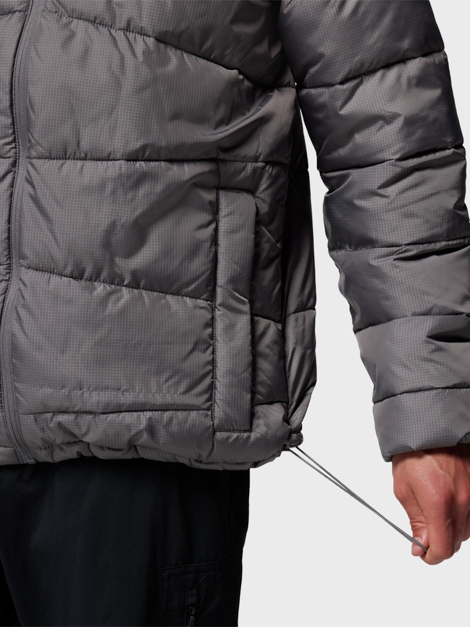 Куртка чоловіча Columbia Fivemile Butte™ II Hooded Jacket темно-сіра 2086911-023 — фото 8