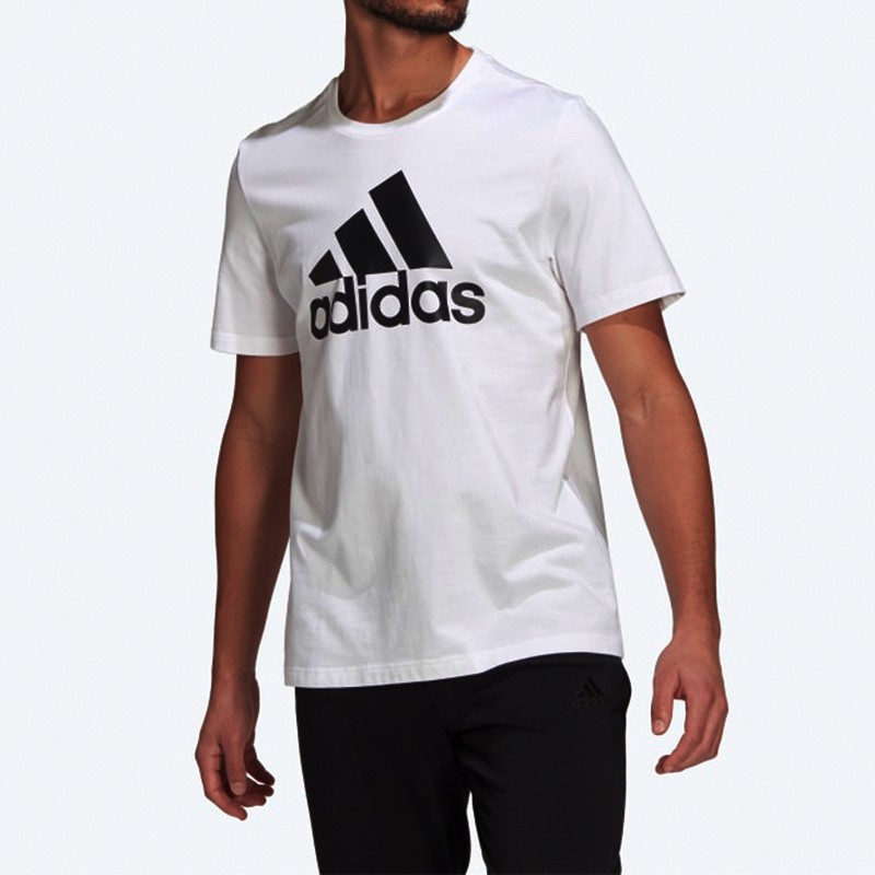 Футболка чоловіча Adidas M Bl Sj T біла GK9121  изображение 1