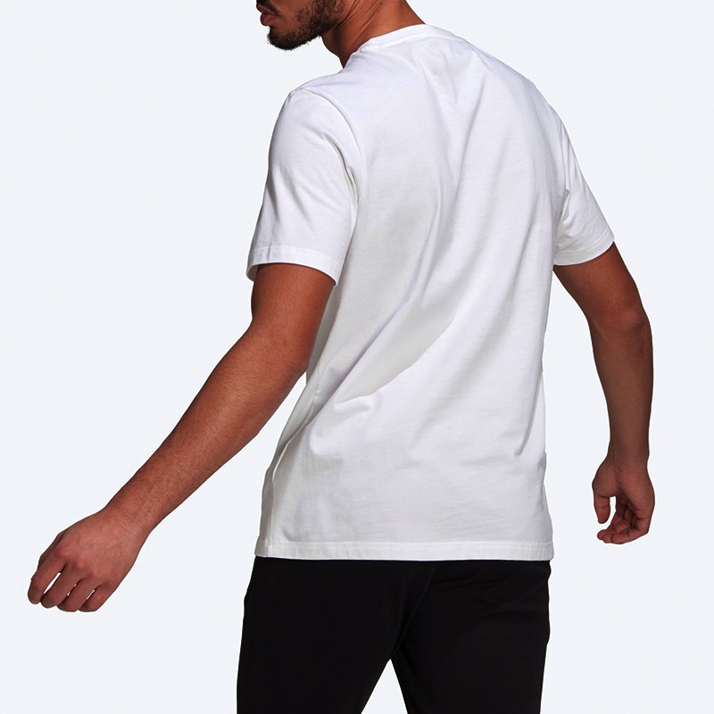 Футболка чоловіча Adidas M Bl Sj T біла GK9121  изображение 3
