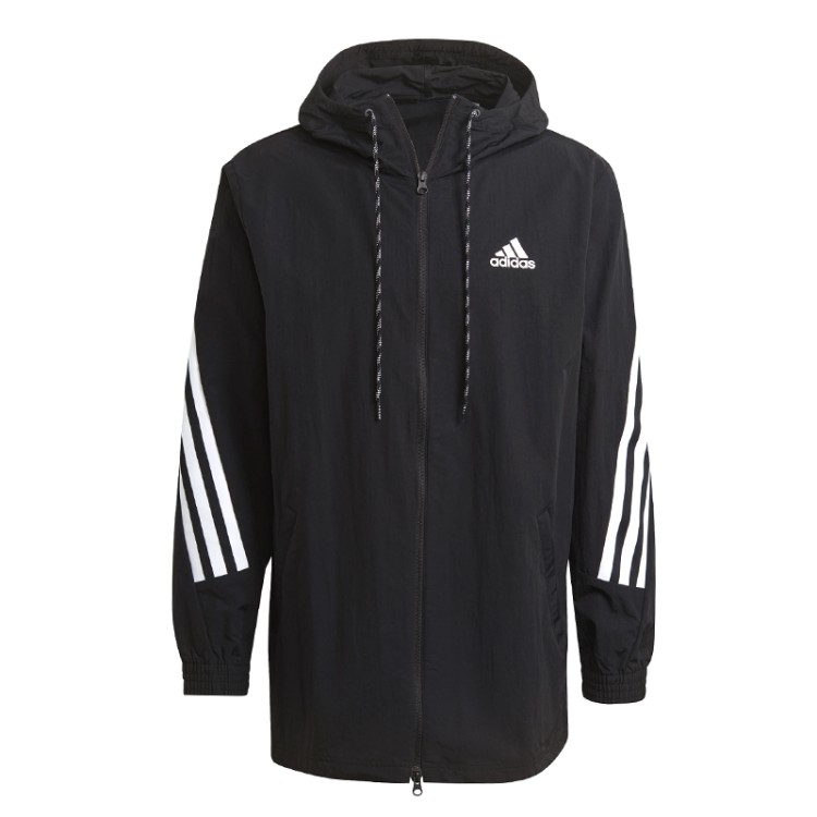 Вітровка чоловіча Adidas M 3S Tape Jkt чорна GM5752  изображение 1