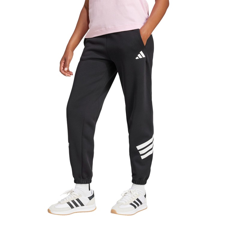 Брюки женские Adidas W FI 3S REG PT черные JC5454