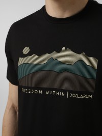 Футболка чоловіча Larum Elarin чорна 102607-010 изображение 4