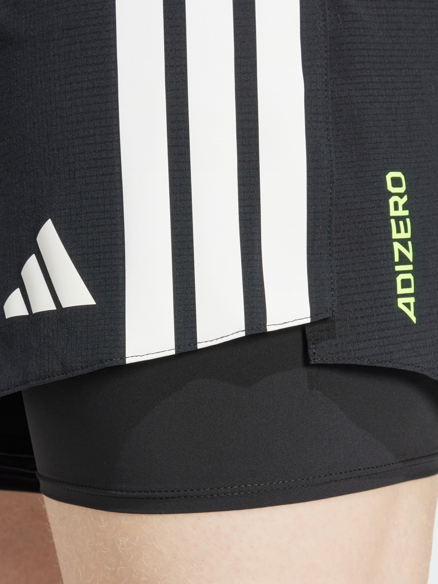 Шорти чоловічі Adidas ADIZERO 2i1 M чорні JD4202 изображение 6