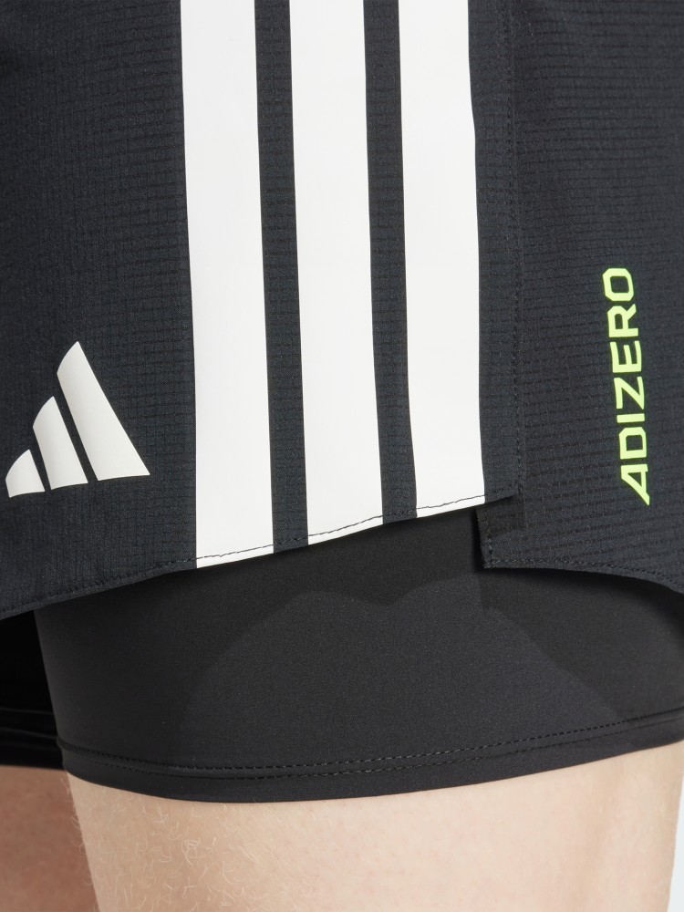 Шорты мужские Adidas ADIZERO 2i1 M черные JD4202 изображение 6