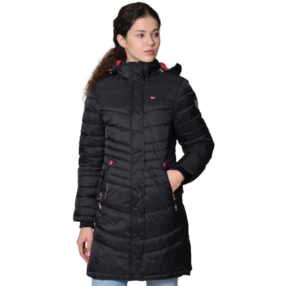 Куртка женская Geographical Norway черная WR607F-010 изображение 1