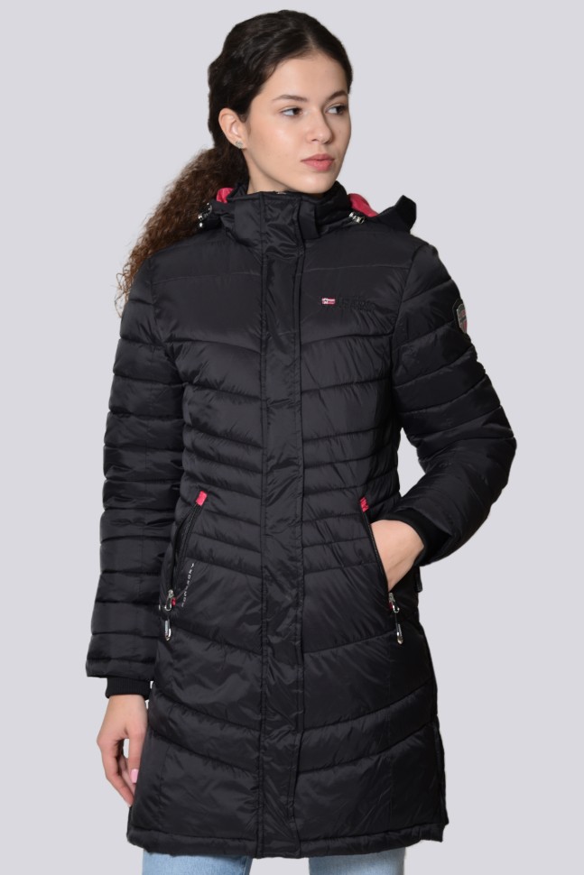 Куртка женская Geographical Norway черная WR607F-010 изображение 2