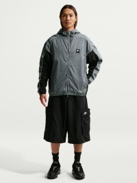 Толстовка мужская Nike M NK AIR FZ HYBRID UTL JKT HD серая IO0558-084 изображение 2