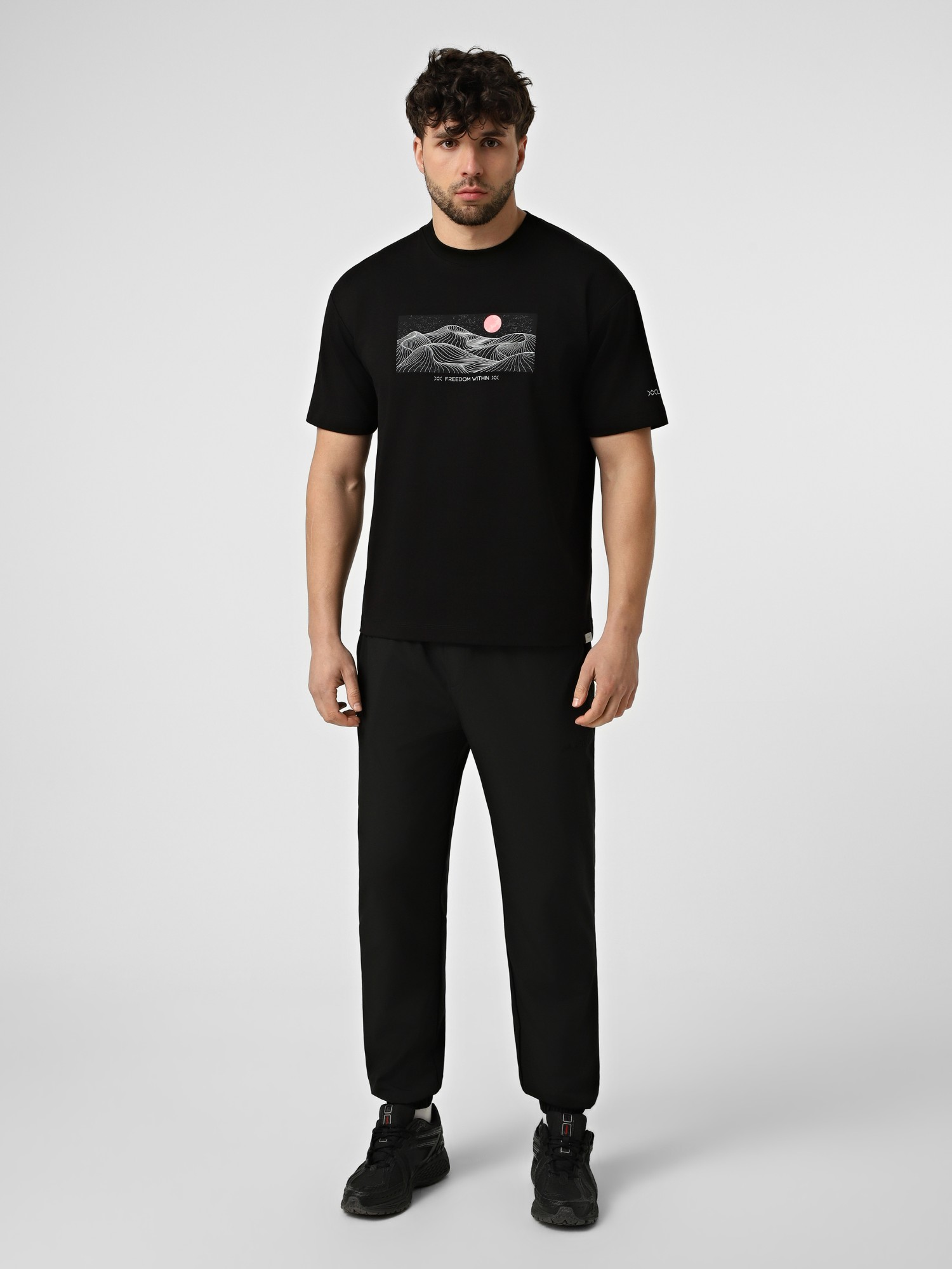 Футболка мужская Larum Frostiq черная 902607-010 изображение 6