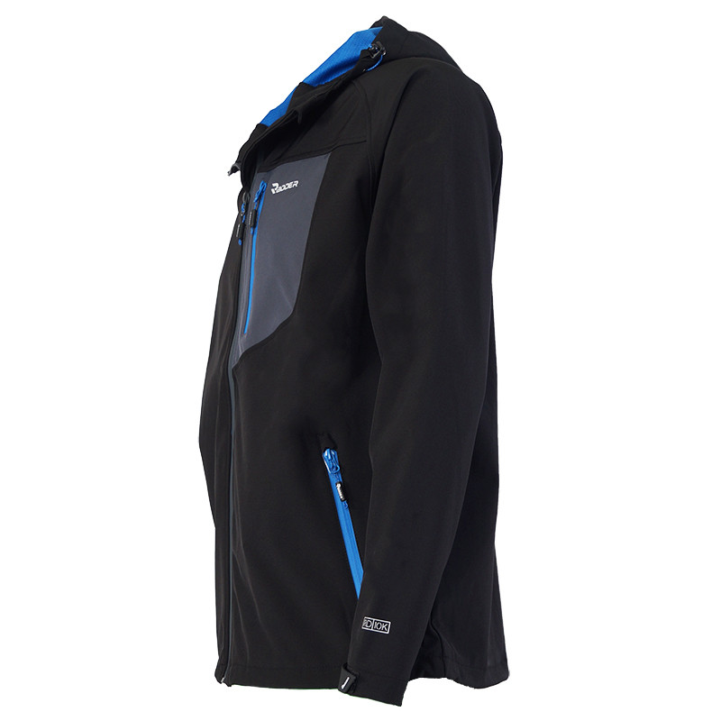 Ветровка мужская Radder Mens Woven softshell jacket черная NEW-18-010 изображение 3