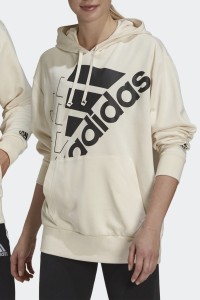 Толстовка Adidas U Q3 Bluv Hd бежева H14655  изображение 3