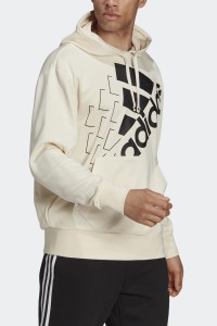 Толстовка Adidas U Q3 Bluv Hd бежева H14655  изображение 6