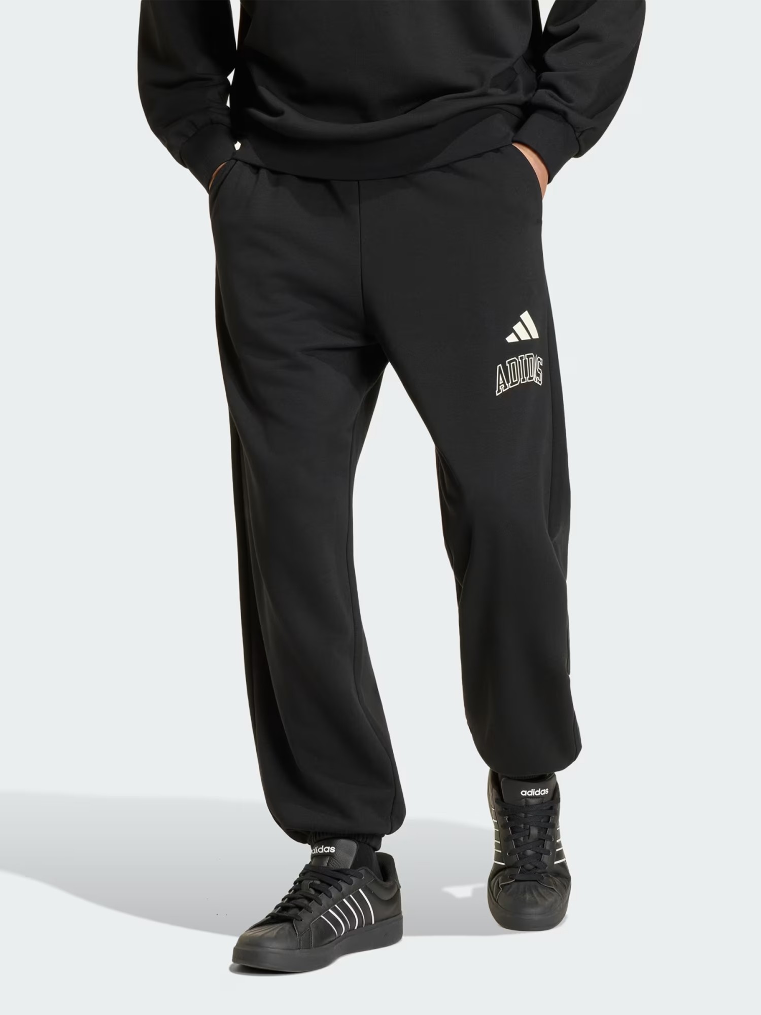 Брюки мужские Adidas M COLL FT PT черные KF4264 изображение 2