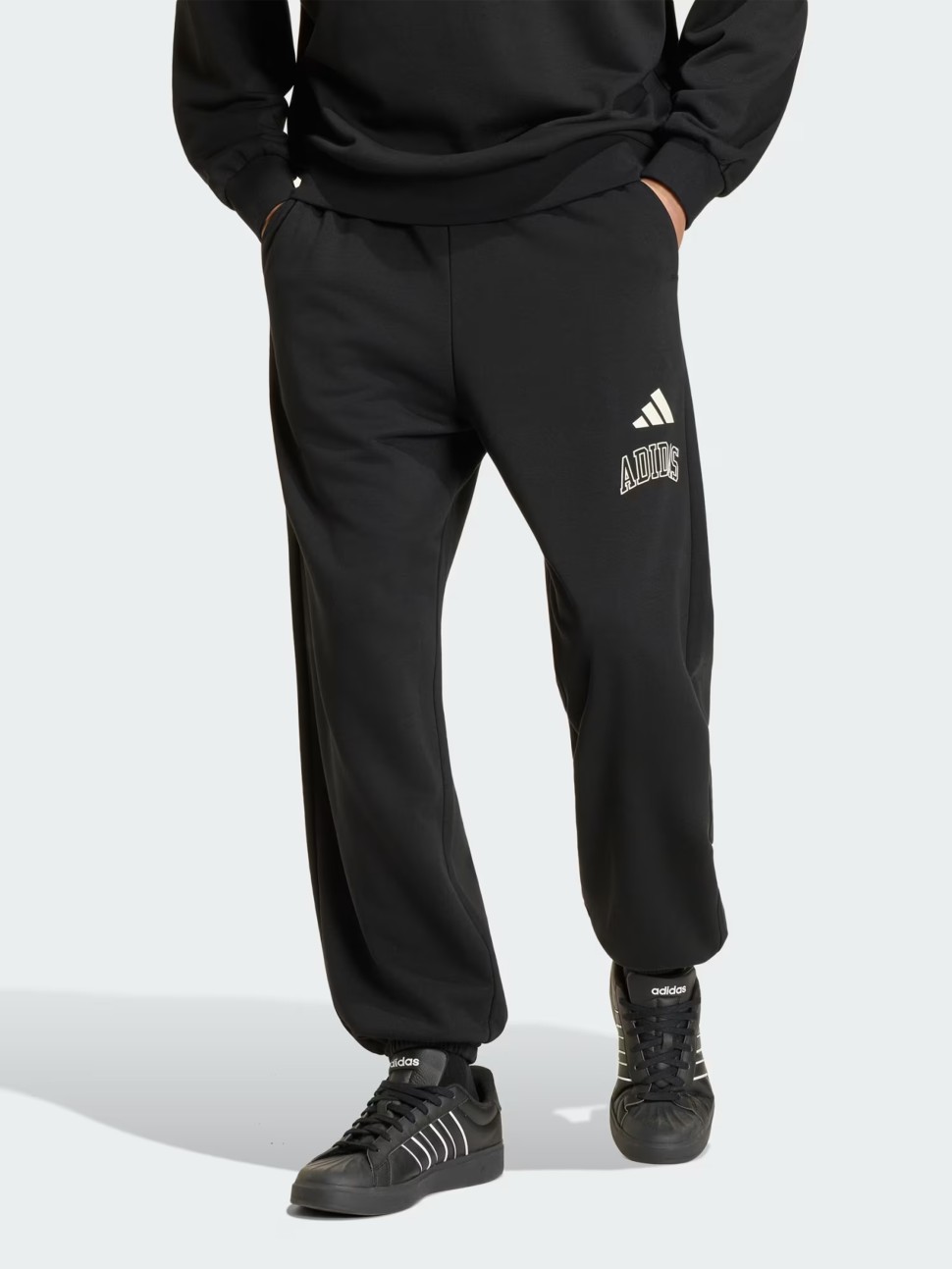 Брюки мужские Adidas M COLL FT PT черные KF4264 — фото 2