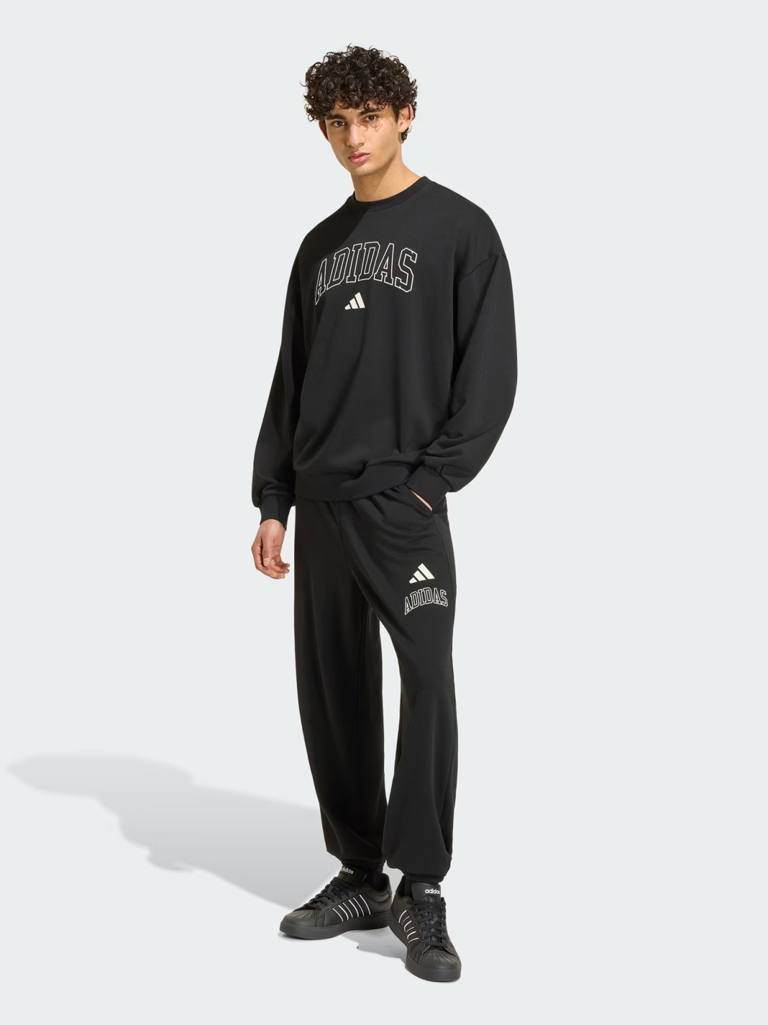 Брюки мужские Adidas M COLL FT PT черные KF4264 изображение 6