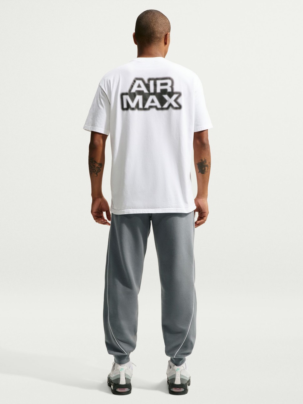 Men's pants Nike M NK AIR FLC JOGGER gray IO0577-084 — photo 4