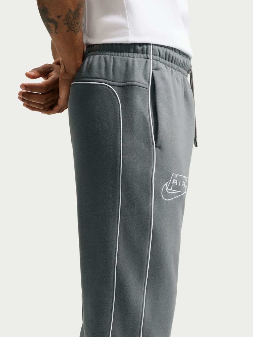 Men's pants Nike M NK AIR FLC JOGGER gray IO0577-084 — photo 5