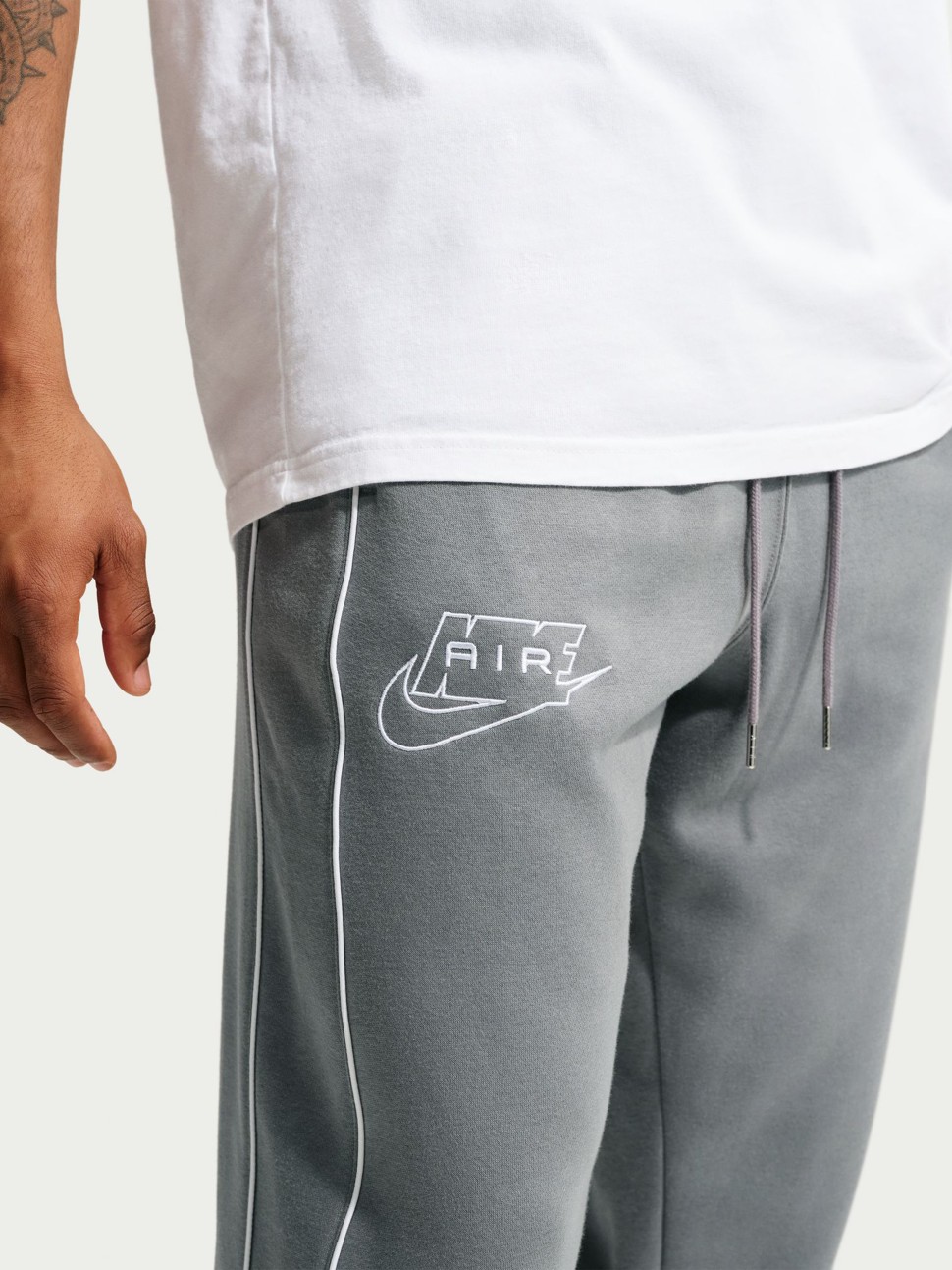 Men's pants Nike M NK AIR FLC JOGGER gray IO0577-084 — photo 6