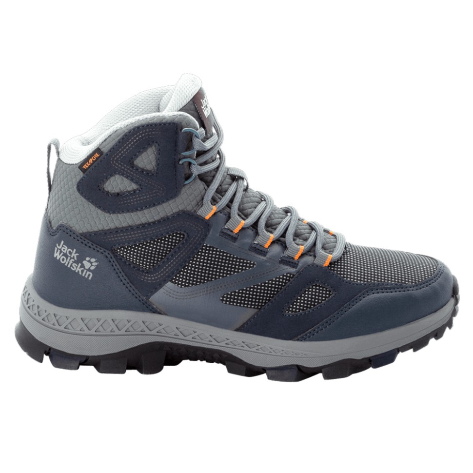 Черевики жіночі Jack Wolfskin Downhill Texapore Mid W темно-сині 4044141-1199 — фото 1