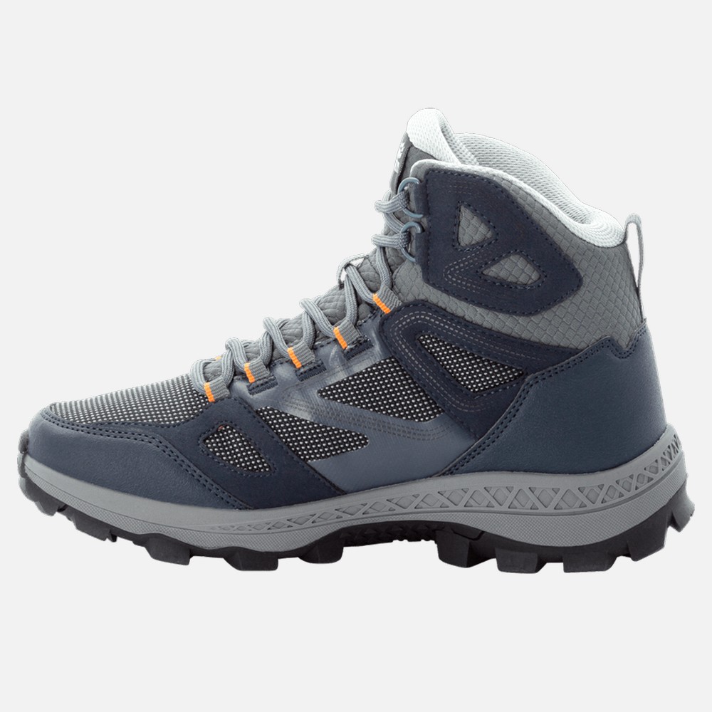 Ботинки женские Jack Wolfskin Downhill Texapore Mid W темно-синие 4044141-1199 изображение 2