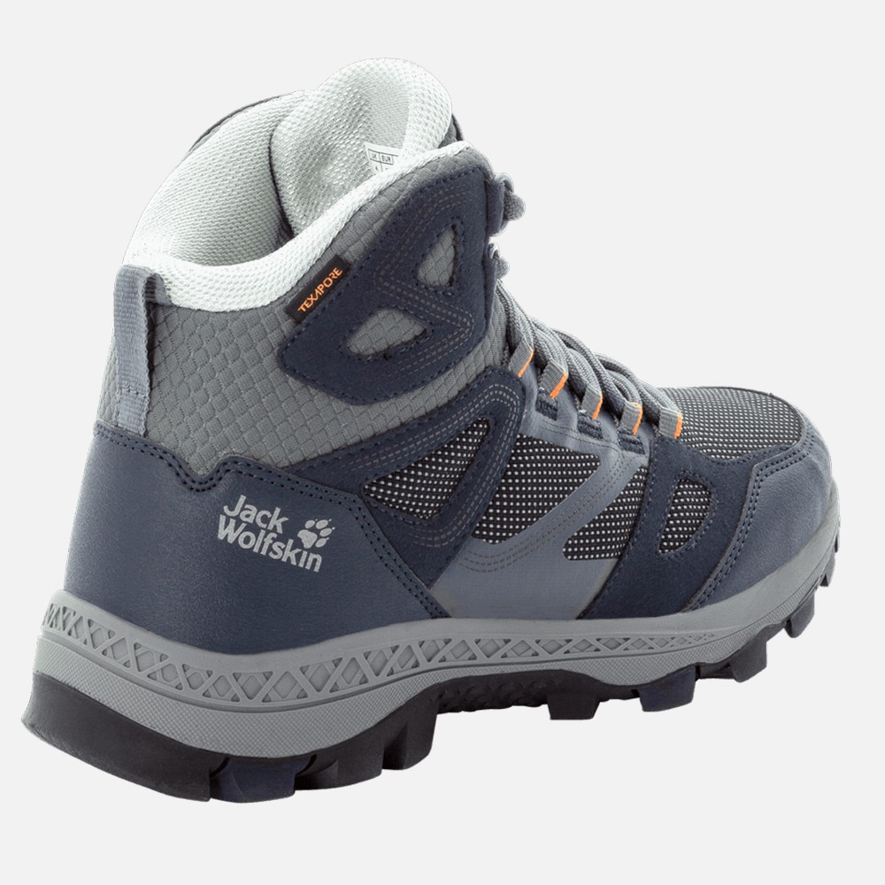 Ботинки женские Jack Wolfskin Downhill Texapore Mid W темно-синие 4044141-1199 изображение 3