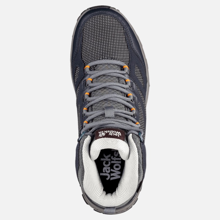 Ботинки женские Jack Wolfskin Downhill Texapore Mid W темно-синие 4044141-1199 изображение 4