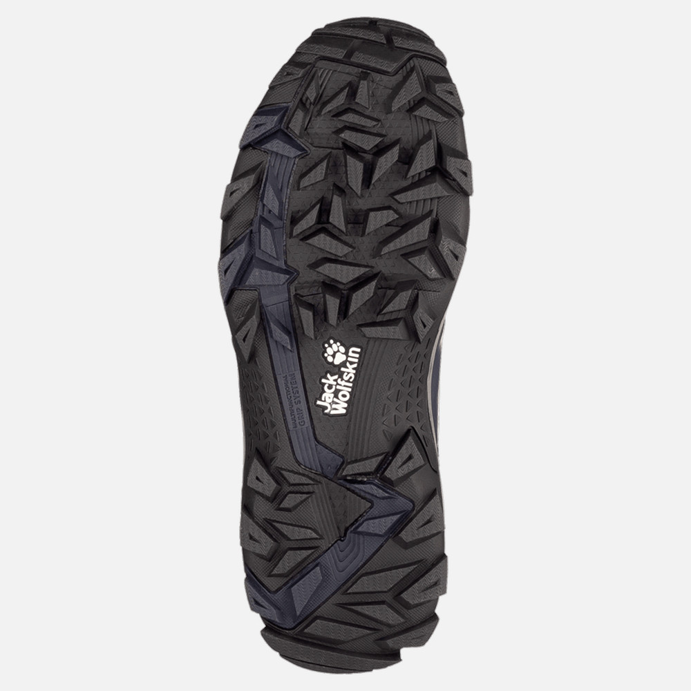 Ботинки женские Jack Wolfskin Downhill Texapore Mid W темно-синие 4044141-1199 изображение 5