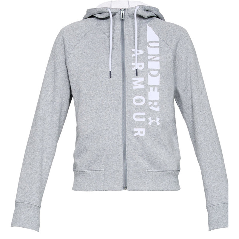 Толстовка женская Under Armour Cotton Fleece WM FZ голубая 1321186-035 изображение 1