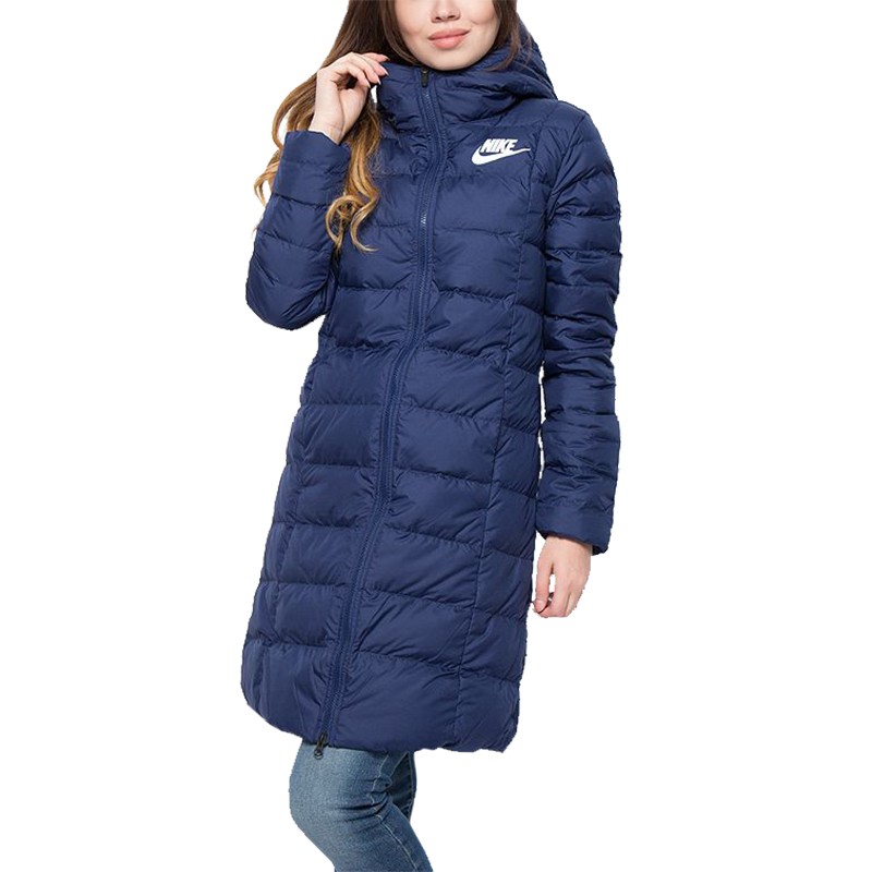 Куртка женская Nike W Nsw Dwn Fill Prka синяя 854860-429 — фото 4 — Sport City Куртка женская Nike W Nsw Dwn Fill Prka синяя 854860-429 — фото 4