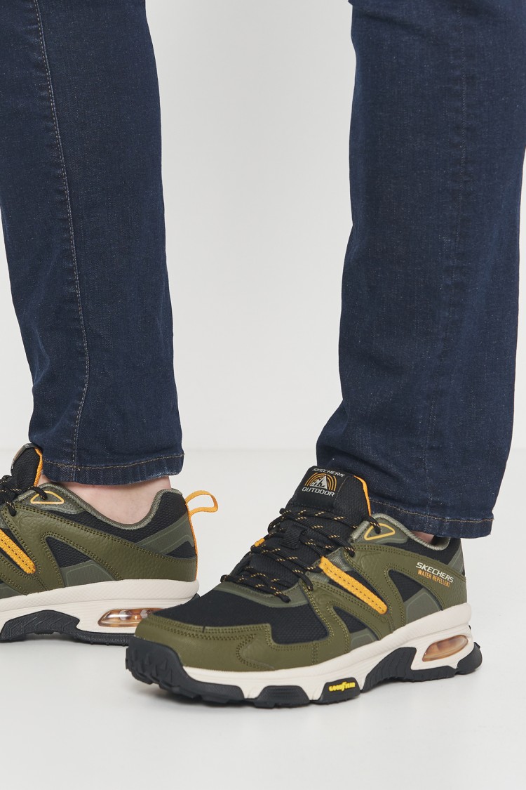 Кросівки чоловічі Skechers Skech-Air Envoy зелені 237217 OLBK изображение 5