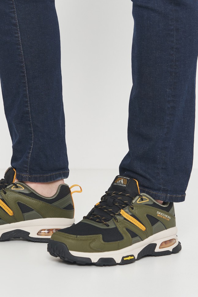 Кросівки чоловічі Skechers Skech-Air Envoy зелені 237217 OLBK изображение 5