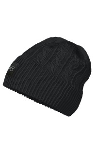 Шапка женская Under Armour Halftime Cable Knit Beanie черная 1379995-001 изображение 3