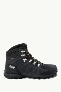 Ботинки мужские Jack Wolfskin REFUGIO TEXAPORE MID M черные 4049841-6357 изображение 2