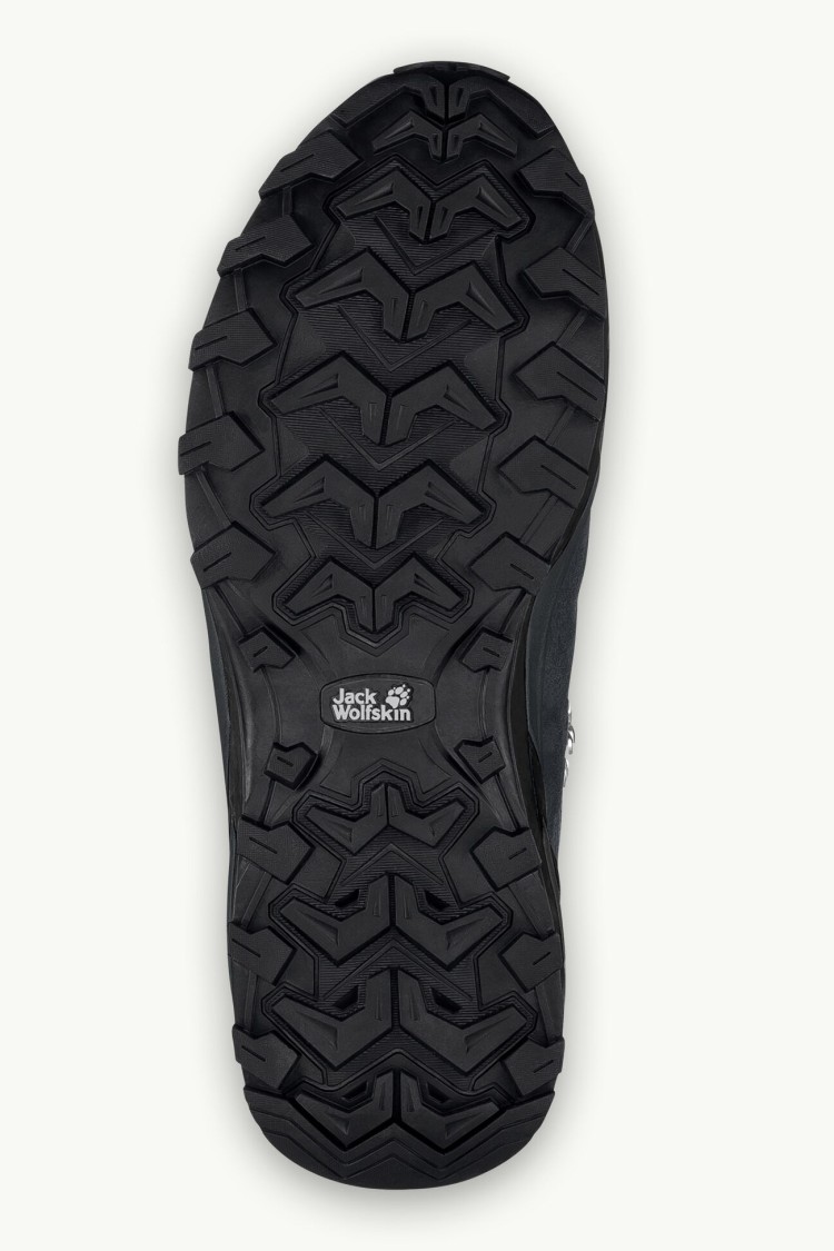 Ботинки мужские Jack Wolfskin REFUGIO TEXAPORE MID M черные 4049841-6357 изображение 6