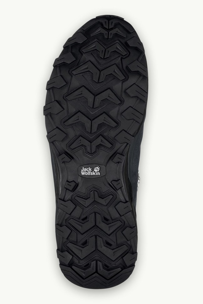 Ботинки мужские Jack Wolfskin REFUGIO TEXAPORE MID M черные 4049841-6357 изображение 6