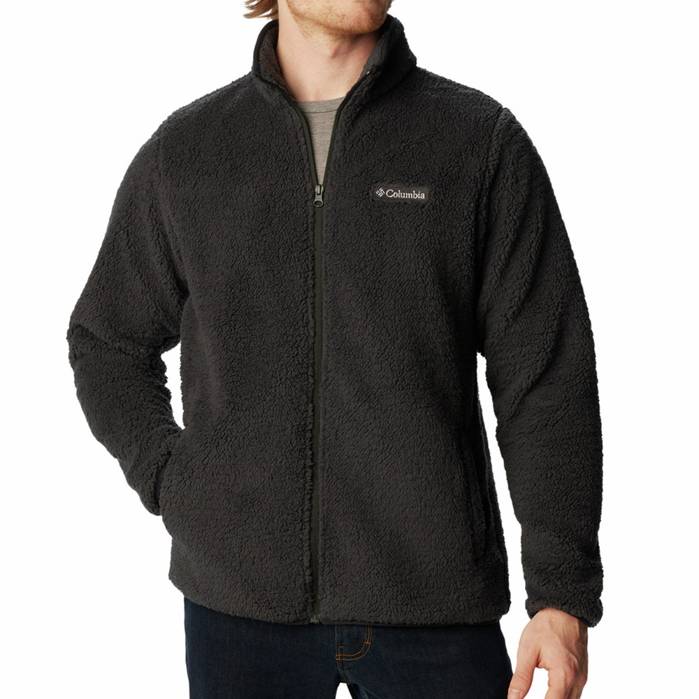 Толстовка чоловіча Columbia Rugged Ridge™ III Sherpa Full Zip чорна 2059181-010 изображение 1