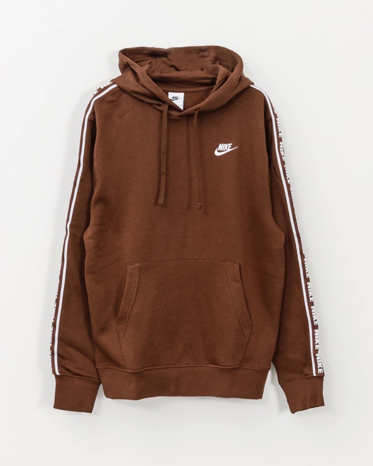 Костюм чоловічий Nike M NK CLUB FLC GX HD TRK SUIT коричневий FB7296-259 изображение 2