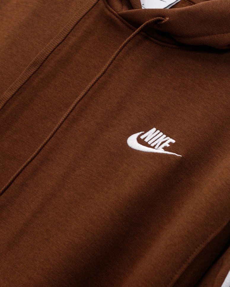 Костюм чоловічий Nike M NK CLUB FLC GX HD TRK SUIT коричневий FB7296-259 изображение 6