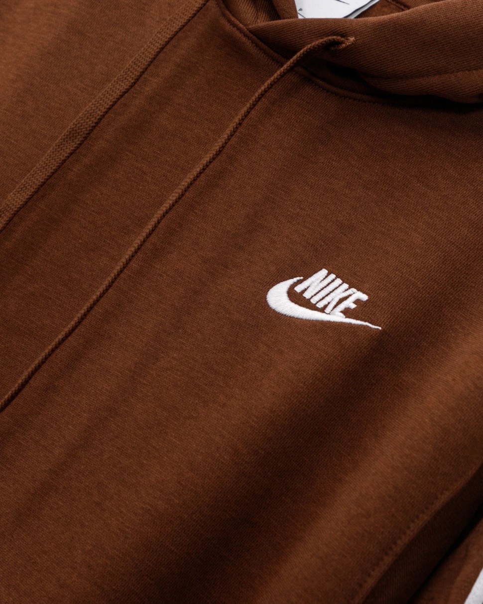 Костюм чоловічий Nike M NK CLUB FLC GX HD TRK SUIT коричневий FB7296-259 — фото 6