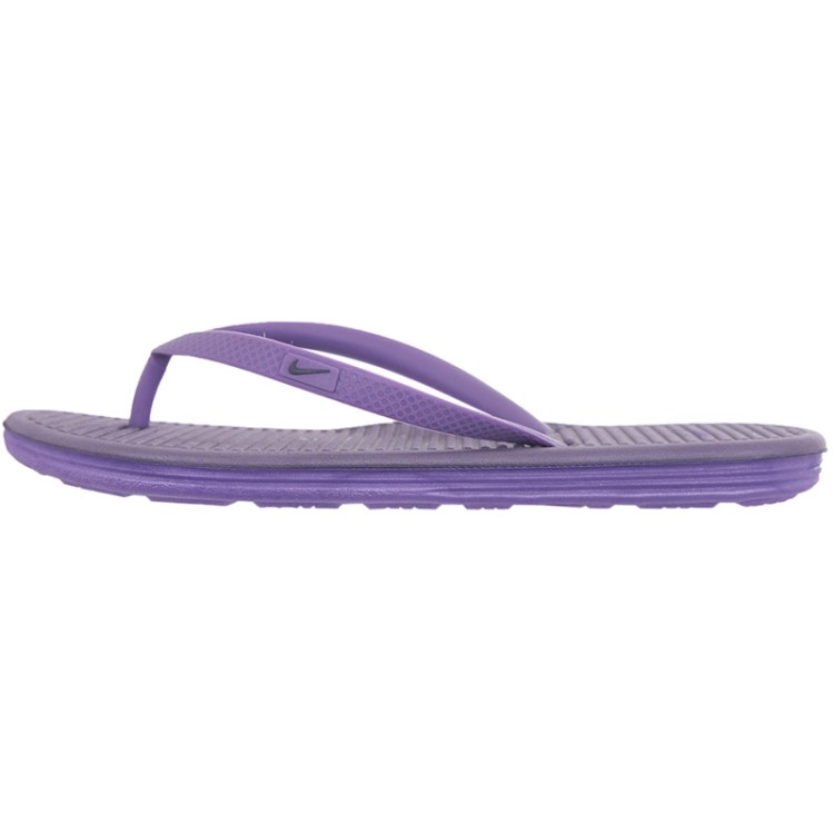 Вьетнамки женские Nike Solarsoft II Фиолетовый 488161-504 изображение 3