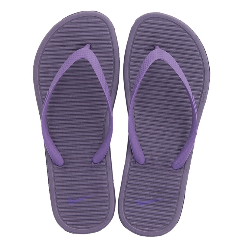 Вьетнамки женские Nike Solarsoft II Фиолетовый 488161-504 изображение 1