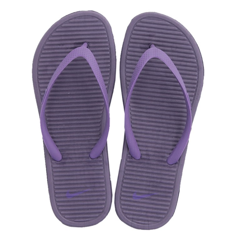 Вьетнамки женские Nike Solarsoft II Фиолетовый 488161-504 изображение 1