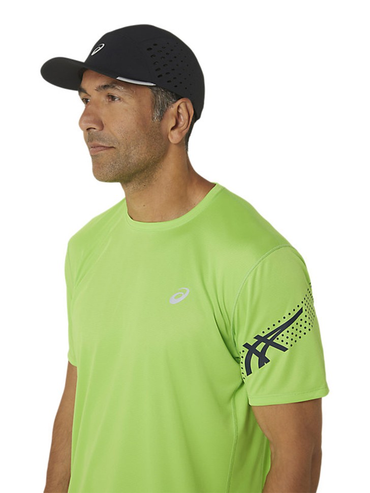 Бейсболка  Asics ULTRA LIGHTWEIGHT RUNNING CAP чорна 3013A974-001 изображение 5