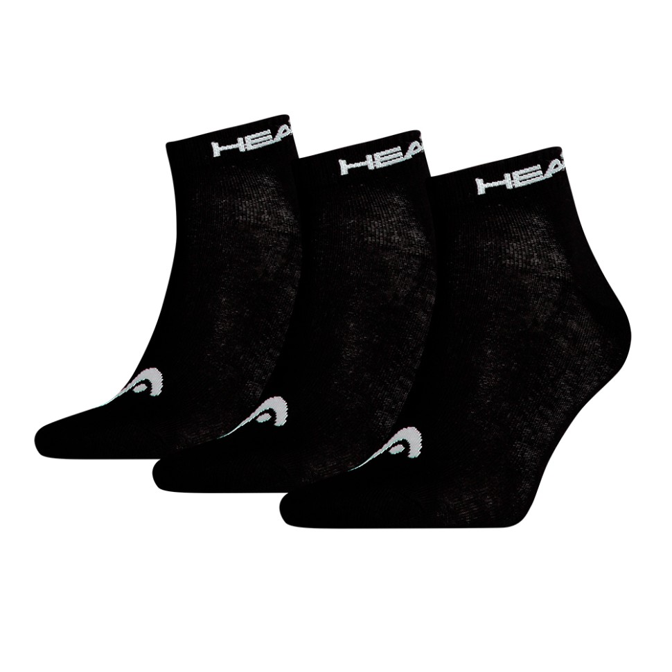 Носки HEAD QUARTER 3P UNISEX черные 761011001200 изображение 1