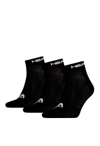 Носки HEAD QUARTER 3P UNISEX черные 761011001200 изображение 2