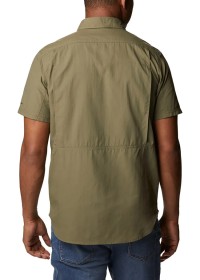 Сорочка чоловіча Columbia SILVER RIDGE™ 2.0 SHORT SLEEVE SHIRT зелена 1838881-398 изображение 3