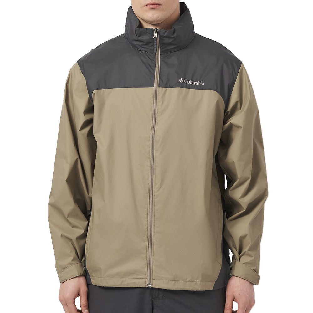 Ветровка мужская Columbia GLENNAKER LAKE™ RAIN JACKET бежевая 1442361-221 изображение 1