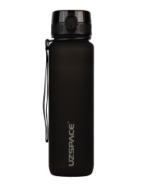 Бутылка для воды UZSPACE Frosted черная 3038-010 изображение 2